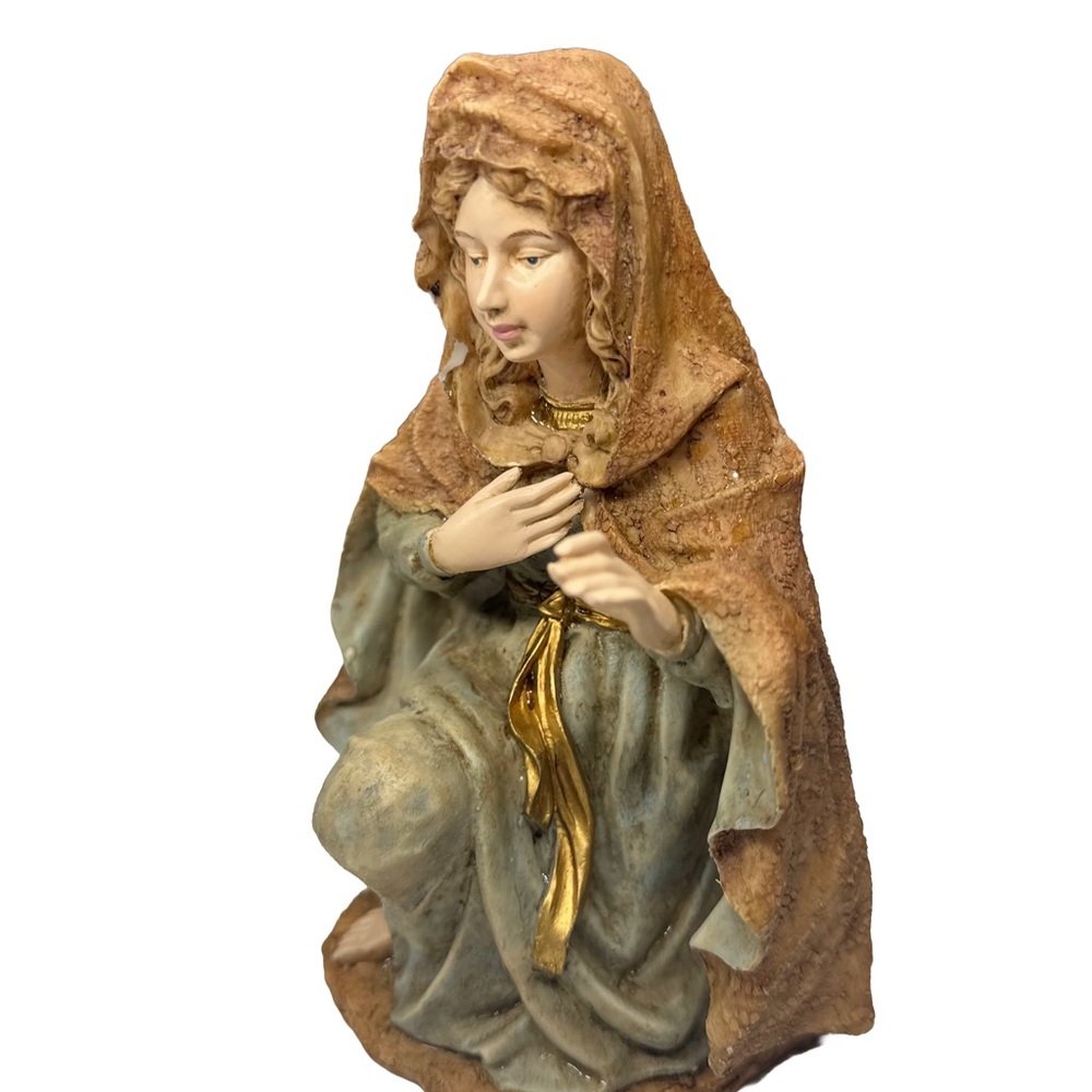 Nativity Virgin Mary 7” Vintage Replacement Figurine